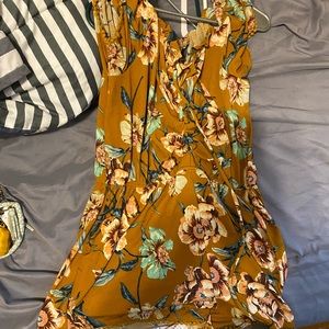 Cute mustard romper, size medium. From target.